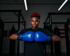 TITLE Boxing Vegan Fitness Bag Gloves – Black Synthetic Leather Wraparound Training Gloves -Title Boxing Store VGFBGBL 1