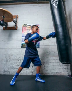 TITLE Boxing Vegan Fitness Bag Gloves – Black Synthetic Leather Wraparound Training Gloves -Title Boxing Store VGFBGBL 2