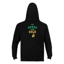 WBC By TITLE Boxing Green & Gold Hoodie -Title Boxing Store WBCHD1 BK 2