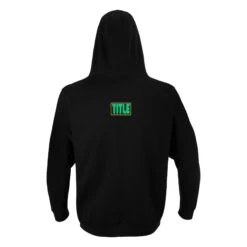 WBC By TITLE Boxing Green & Gold Hoodie -Title Boxing Store WBCHD1 BK 3