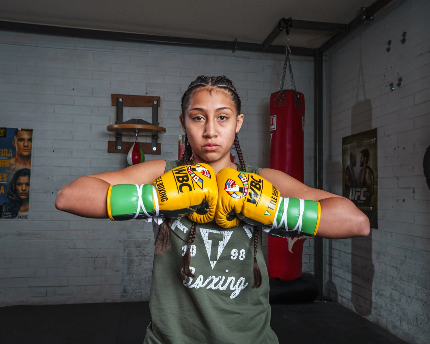 WBC By TITLE Boxing Jose Sulaiman Leather Gloves 2 WBC By TITLE Boxing Jose Sulaiman Leather Gloves - Image 2