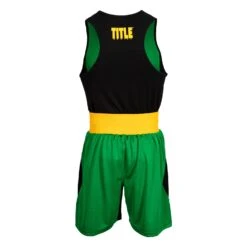 WBC By TITLE Boxing Amateur Competition Outfit -Title Boxing Store WBCTABS GN BK 2