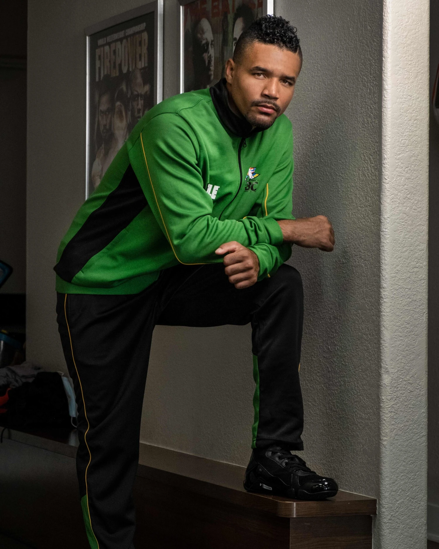WBC by TITLE Boxing Signature Green and Gold β World Boxing Council Official Full-Zip Warm-Up Suit 9 WBC by TITLE Boxing Signature Green and Gold β World Boxing Council Official Full-Zip Warm-Up Suit - Image 9