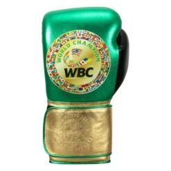 WBC By TITLE Boxing Green Belt Bag Gloves -Title Boxing Store WGBBG GN GD BK 3