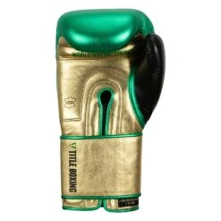 WBC By TITLE Boxing Green Belt Training Gloves 1.0 -Title Boxing Store WGBTG GN GD BK 4