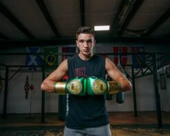 WBC By TITLE Boxing Green Belt Training Gloves 1.0 -Title Boxing Store WGBTGGNGDBK 1