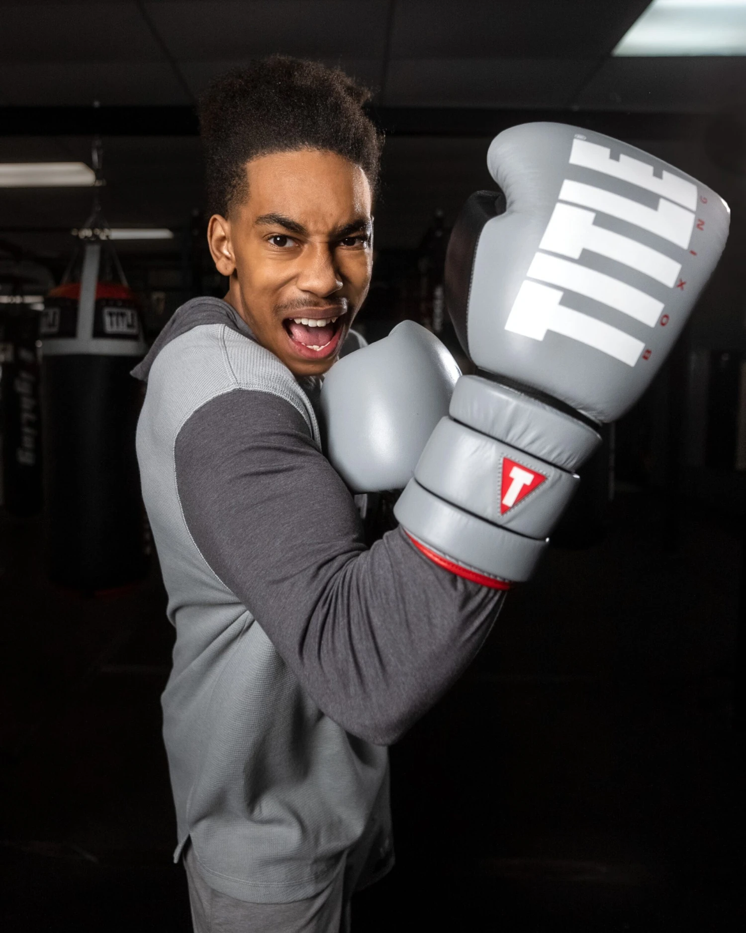 TITLE Boxing Leather Enforcer Pro Sparring Gloves 17 TITLE Boxing Leather Enforcer Pro Sparring Gloves - Image 17