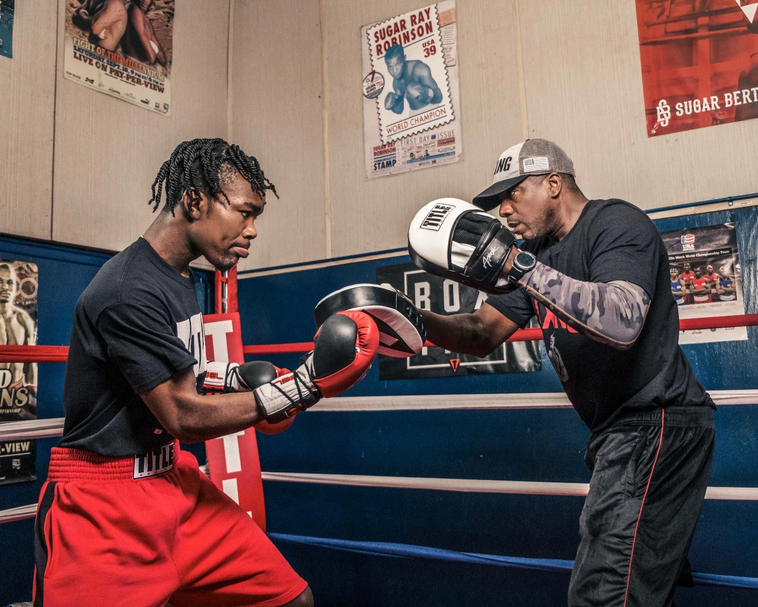 TITLE Boxing Attack “Big-T” Punch Mitts 2.0 2 TITLE Boxing Attack “Big-T” Punch Mitts 2.0 - Image 2