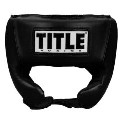 TITLE Boxing USA Boxing Competition Headgear - With Cheeks -Title Boxing Store achx bk 2 1