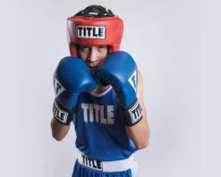 TITLE Boxing USA Boxing Competition Headgear - Open Face -Title Boxing Store achx1 rd 6