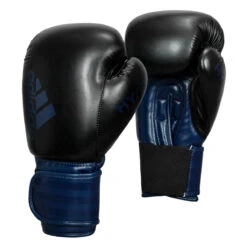 Adidas Hybrid 100 Boxing Gloves 22 Adidas Hybrid 100 Boxing Gloves -Title Boxing Store adih100 bk bl 002