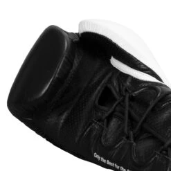 Adidas Hybrid 350 Elite Training Gloves -Title Boxing Store adih350tg bk wh 5 2 1