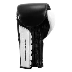 Adidas Hybrid 350 Elite Pro Fight Gloves -Title Boxing Store adih750fg bk wh 4 1