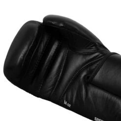 Adidas Speed 175 Leather Training Gloves -Title Boxing Store adisbg175 bk wh 005 3