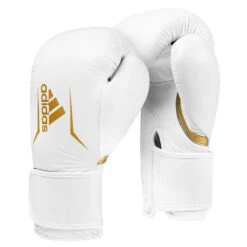 Adidas Speed 175 Leather Training Gloves -Title Boxing Store adisbg175 wh gd 1