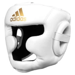 Adidas Super Pro Full Face Headgear - Black FLX 3.0 PU Professional Boxing Sparring Mask 15 Adidas Super Pro Full Face Headgear - Black FLX 3.0 PU Professional Boxing Sparring Mask -Title Boxing Store adisbhg041 wh gd 01
