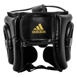 Adidas Speed Super Pro Headgear -Title Boxing Store adisbhg042 bk gd 04 1