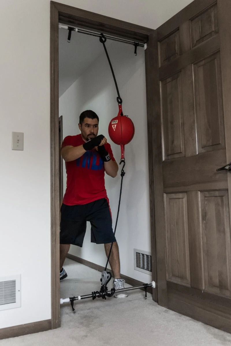 TITLE Boxing Adjustable Doorway Hanger 2 TITLE Boxing Adjustable Doorway Hanger - Image 2