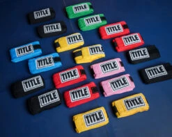 TITLE Boxing Advanced Semi-Elastic 110” Assorted Hand Wraps (10 Pair) -Title Boxing Store asahw10 2 1