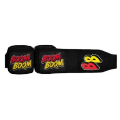 BOOM BOOM Boxing Youth Flex Hand Wraps -Title Boxing Store bbfhw2 bk 2 1 1