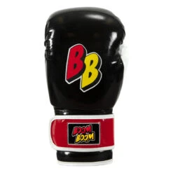 BOOM BOOM Boxing Silencer Youth Bag Gloves -Title Boxing Store bbybgs bk wh rd 03