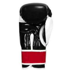 BOOM BOOM Boxing Silencer Youth Bag Gloves -Title Boxing Store bbybgs bk wh rd 04