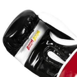 BOOM BOOM Boxing Silencer Youth Bag Gloves -Title Boxing Store bbybgs bk wh rd 05