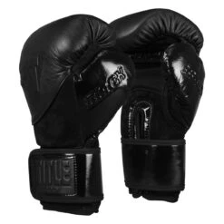 TITLE Black Blitz Sparring Gloves -Title Boxing Store bkbbg 0002