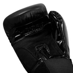 TITLE Black Blitz Fit Boxing Gloves 13 TITLE Black Blitz Fit Boxing Gloves -Title Boxing Store bkbfg 0005