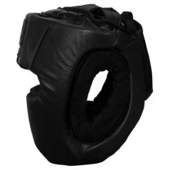 TITLE Black Training Headgear -Title Boxing Store bkthg bk 3