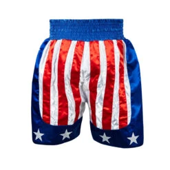 TITLE Boxing USA Stock Stars and Stripes Boxing Trunks - Rocky Inspired Competition Shorts -Title Boxing Store btusa2 03