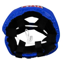 USA Boxing Official Amateur Competition Headgear – Blue with Cheek Protectors & 4-Layer Foam -Title Boxing Store cachx bl 4 1