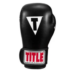 TITLE Classic Black Max Boxing Gloves -Title Boxing Store cbmbg2 03