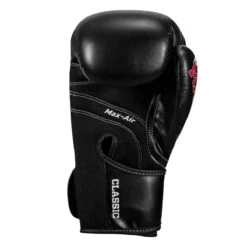 TITLE Classic Black Max Boxing Gloves -Title Boxing Store cbmbg2 04