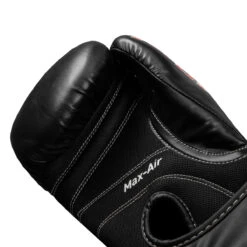 TITLE Classic Black Max Boxing Gloves -Title Boxing Store cbmbg2 05