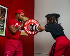 TITLE Boxing Combination Punch Shield -Title Boxing Store cbps rd wh 1