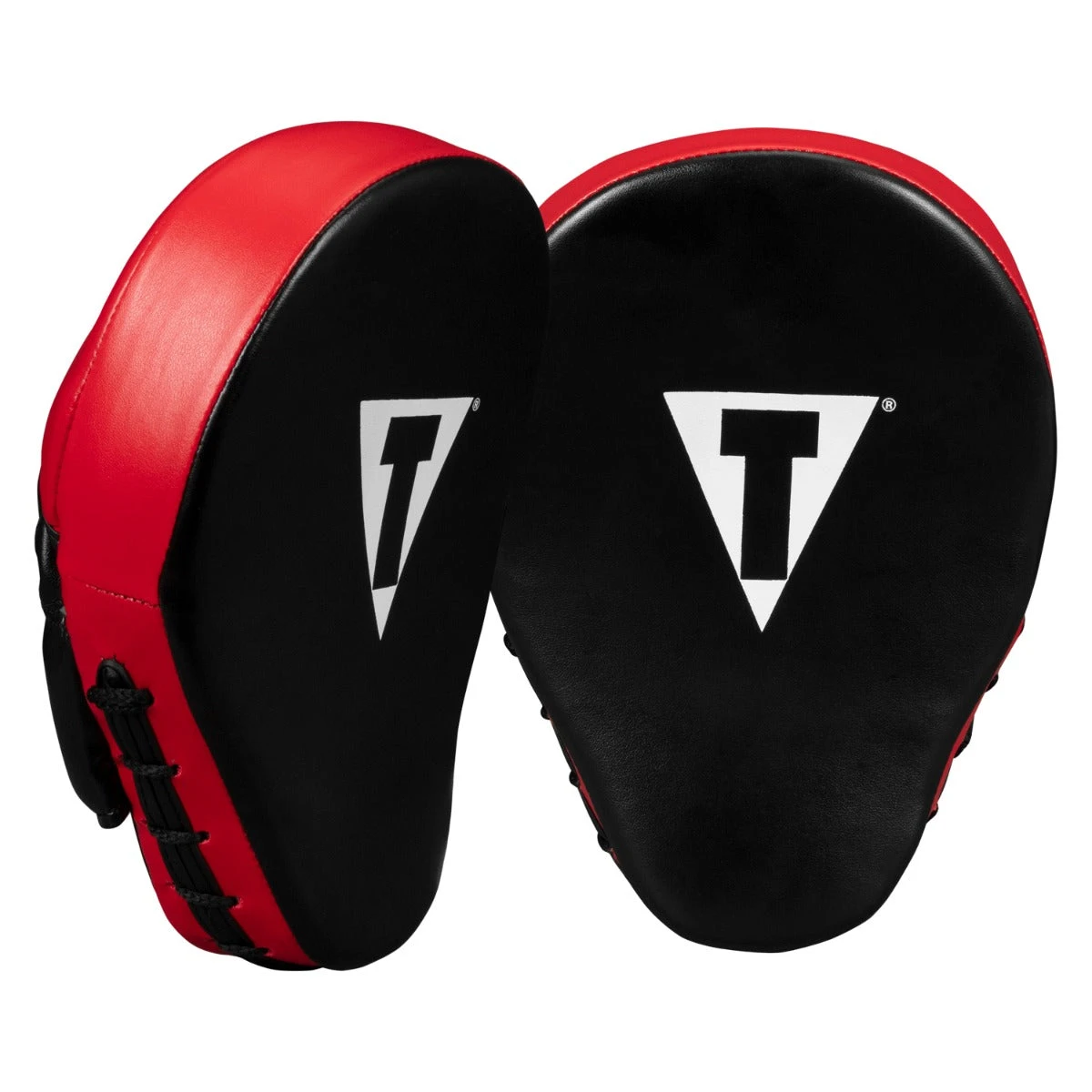 TITLE Classic Charge Pre-Curved Synthetic Leather Punch Mitts - Professional Coaching Focus Mitts 4 TITLE Classic Charge Pre-Curved Synthetic Leather Punch Mitts - Professional Coaching Focus Mitts - Image 4