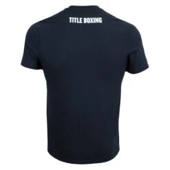 TITLE Boxing Legacy Cus D'Amato Self Control Black Tee - Slim Fit Ringspun Cotton T-Shirt -Title Boxing Store cdm6 nv 2