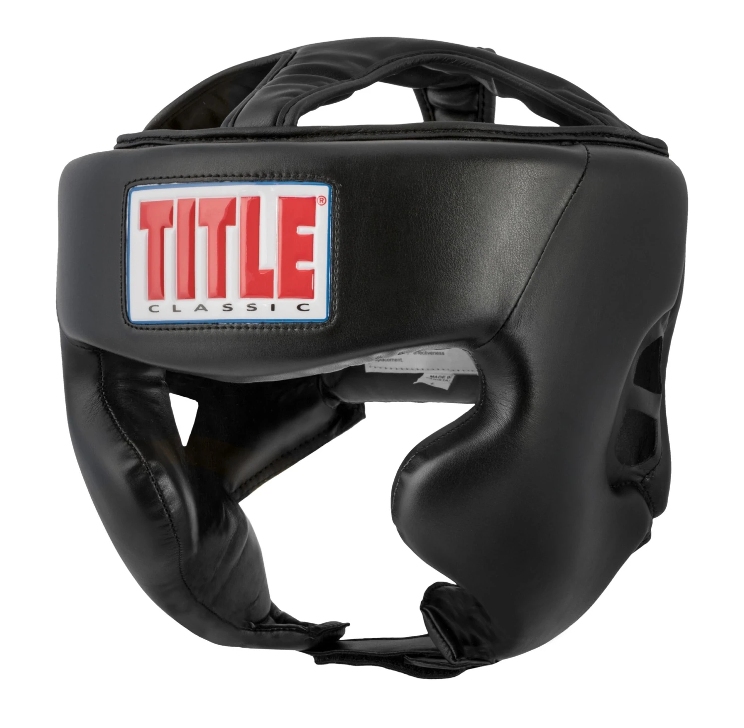 TITLE Boxing Classic Hi-Performance Headgear 2.0 β Black and Red Synthetic Leather Sparring Mask 1 TITLE Boxing Classic Hi-Performance Headgear 2.0 β Black and Red Synthetic Leather Sparring Mask