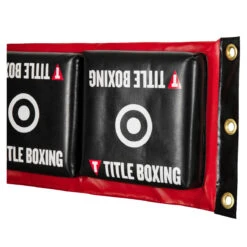 TITLE Boxing Black Rip-Stop - 3-Target Wall & Beam System Combination Punching Pad -Title Boxing Store combopp 3