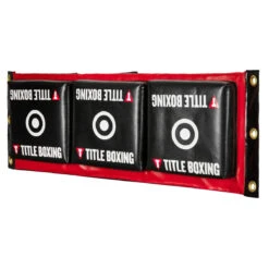TITLE Boxing Black Rip-Stop - 3-Target Wall & Beam System Combination Punching Pad -Title Boxing Store combopp 4