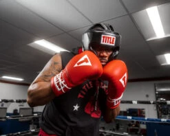 TITLE Boxing Classic Hi-Performance Headgear 2.0 β Black and Red Synthetic Leather Sparring Mask 13 TITLE Boxing Classic Hi-Performance Headgear 2.0 β Black and Red Synthetic Leather Sparring Mask -Title Boxing Store cthg2 bk 1 1 1