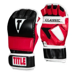 TITLE Classic Wristwrap Heavy Bag Gloves 8 TITLE Classic Wristwrap Heavy Bag Gloves -Title Boxing Store cwhbg3 rd bk 2 1