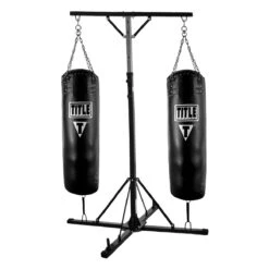 TITLE Boxing Double Trouble Heavy Bag Stand (Without Heavy Bag) -Title Boxing Store dthbs 03