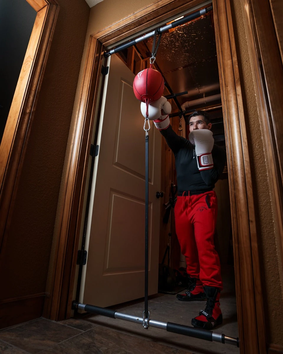 TITLE Boxing Doorway Double End Bag Hanger 2 TITLE Boxing Doorway Double End Bag Hanger - Image 2