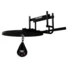 TITLE Boxing Complete Portable Doorway Speed Bag Platform – Adjustable Home Gym Training Set with Leather Bag