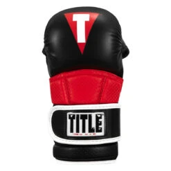 TITLE MMA Full Contact Sparring Gloves -Title Boxing Store fcsg bk rd 03