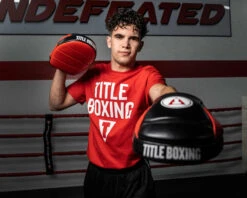 TITLE Boxing Fighting Fresh Leather Punch Mitts 12 TITLE Boxing Fighting Fresh Leather Punch Mitts -Title Boxing Store ffpm