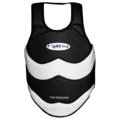 Fighting Tri-Tech Body Protector 9 Fighting Tri-Tech Body Protector -Title Boxing Store fspbp bk wh 2