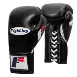 Fighting Fearless Certified Pro Fight Gloves II -Title Boxing Store fspfg2 bk 02